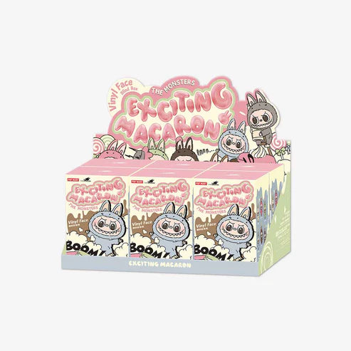 Labubu The Monsters Exciting Macaron Series Plush Pendant Blind Box