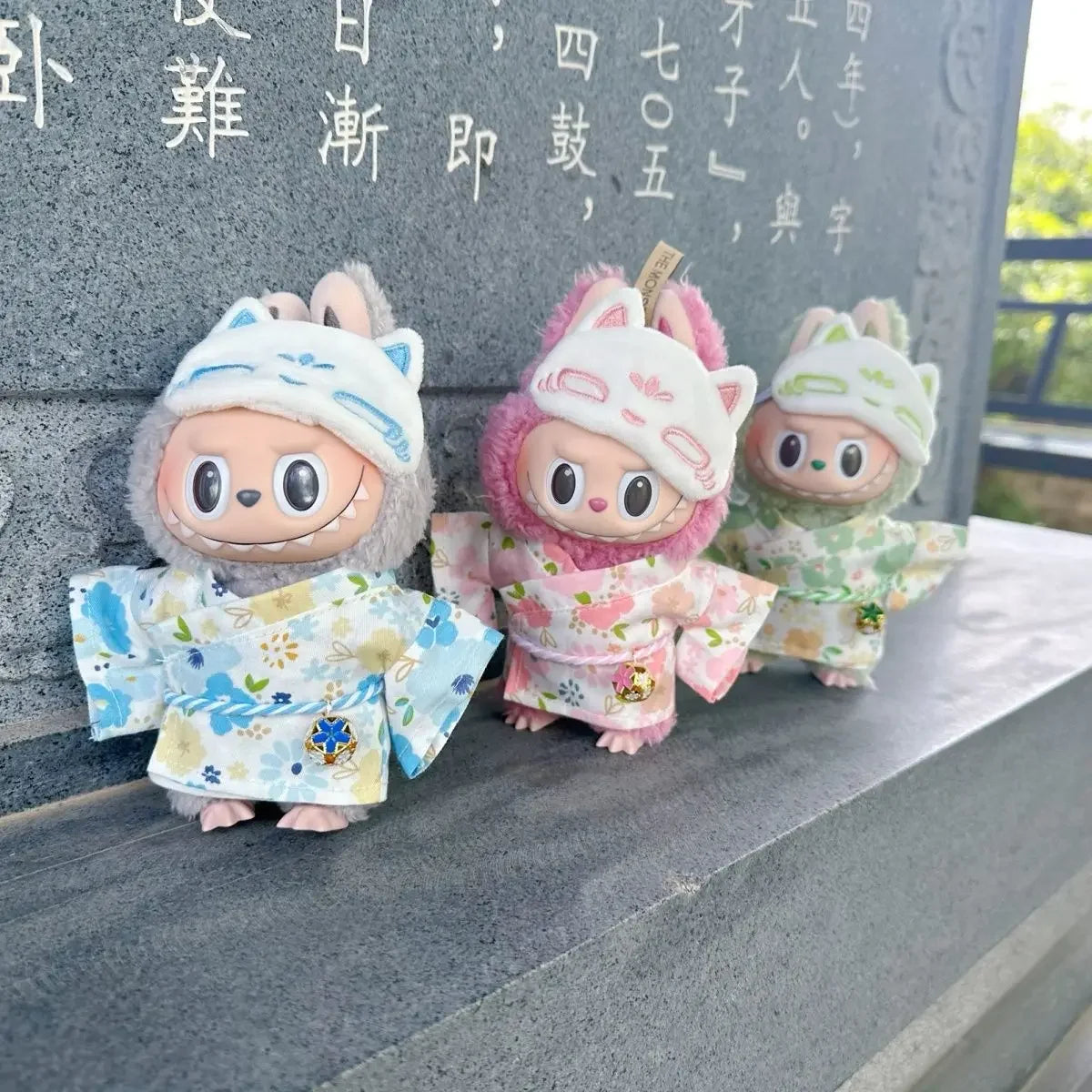 Labubu Summer Kimono – 15/17cm Gentle Light Style Doll Outfit