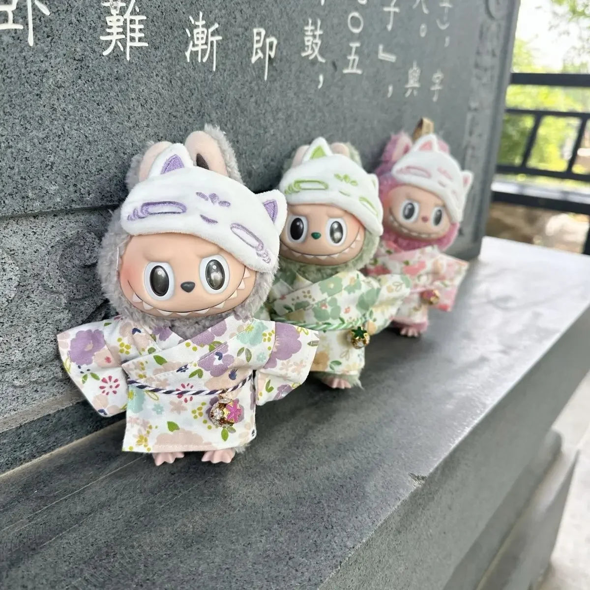 Labubu Summer Kimono – 15/17cm Gentle Light Style Doll Outfit