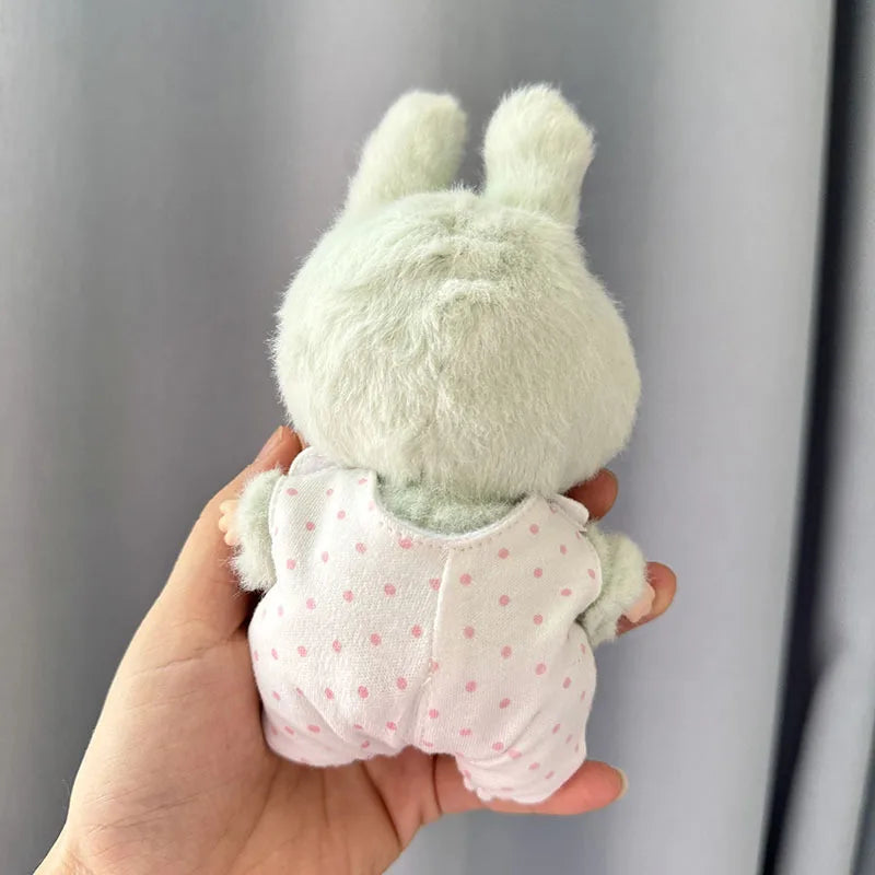 Plush Doll'S Clothes Outfit Accessories For First/second generation Labubu Idol Dolls Sitting party powder point pig Clothing