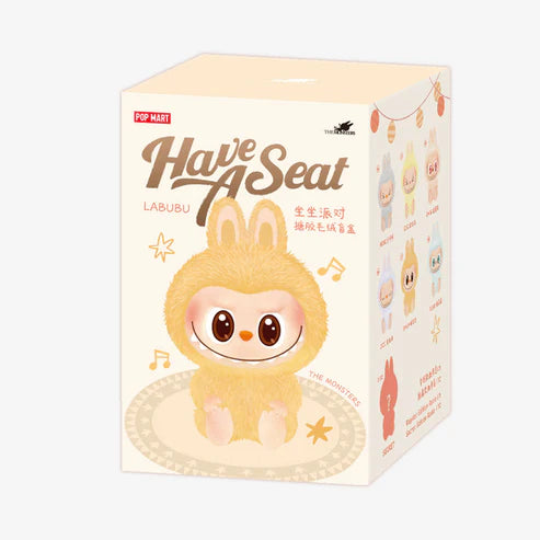 LABUBU THE MONSTERS - Have a Seat Vinyl Plush Dolls, Blind Box