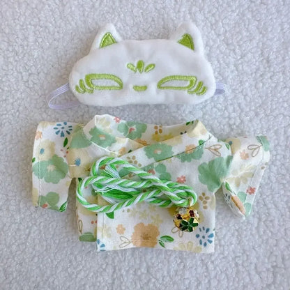 Labubu Summer Kimono – 15/17cm Gentle Light Style Doll Outfit
