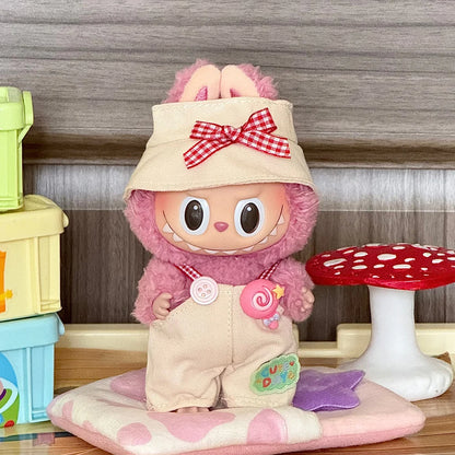 Labubu Mini Doll Clothes – 17cm Training & Party Outfit Set