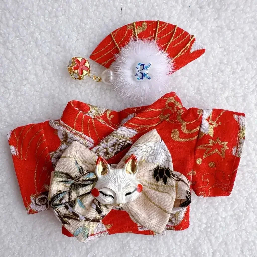 Labubu Summer Kimono – 15/17cm Gentle Light Style Doll Outfit