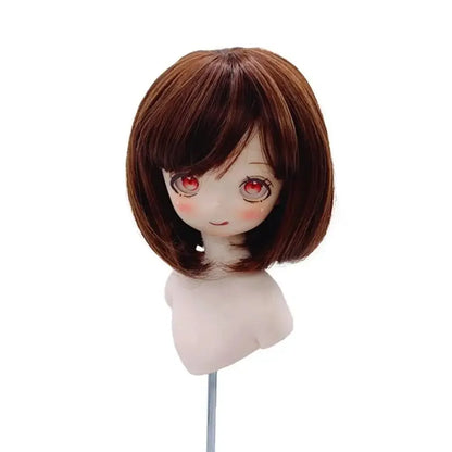 Labubu Doll Wig – High Temp Fiber Hair for 22–23cm Head BJD