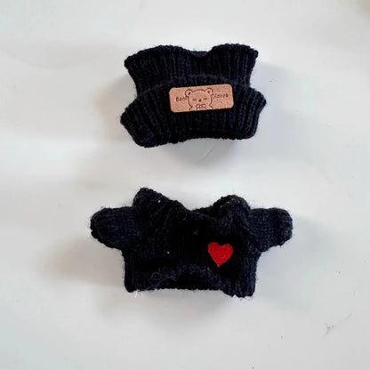 Labubu Doll Clothes – Fashion Sweater & Hat for 15–17cm Sitting Dolls