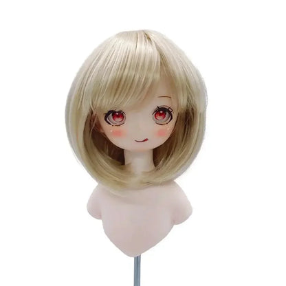 Labubu Doll Wig – High Temp Fiber Hair for 22–23cm Head BJD