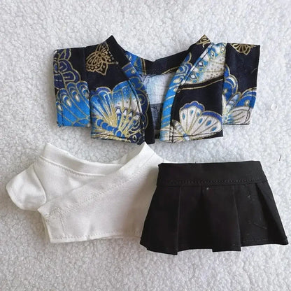 Labubu Summer Kimono – 15/17cm Gentle Light Style Doll Outfit