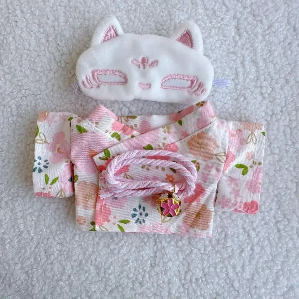 Labubu Summer Kimono – 15/17cm Gentle Light Style Doll Outfit