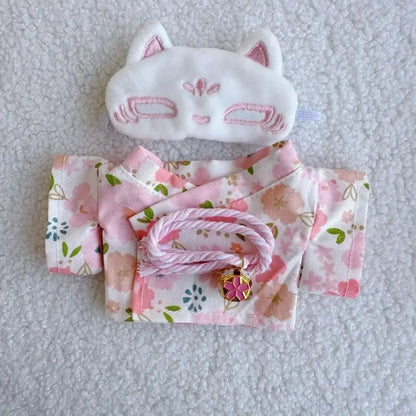 Labubu Summer Kimono – 15/17cm Gentle Light Style Doll Outfit