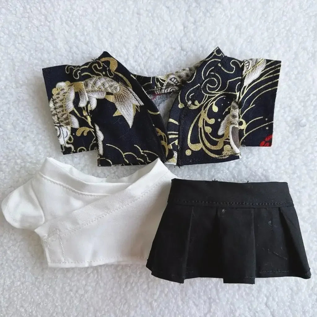 Labubu Summer Kimono – 15/17cm Gentle Light Style Doll Outfit