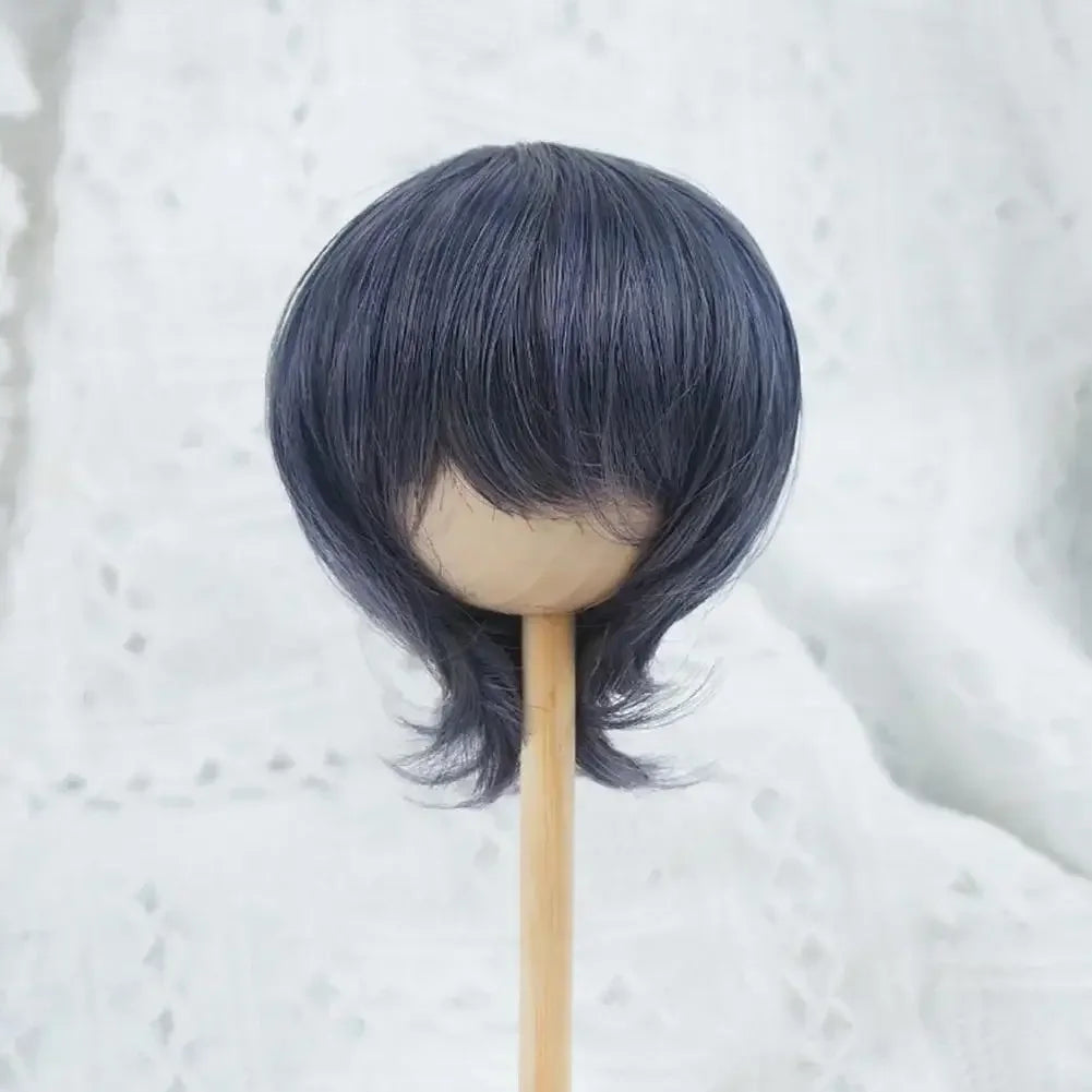 Labubu Doll Wig – High Temp Fiber Hair for 22–23cm Head BJD