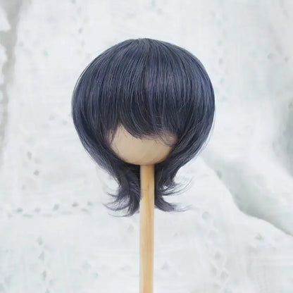 Labubu Doll Wig – High Temp Fiber Hair for 22–23cm Head BJD