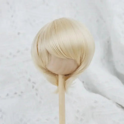 Labubu Doll Wig – High Temp Fiber Hair for 22–23cm Head BJD
