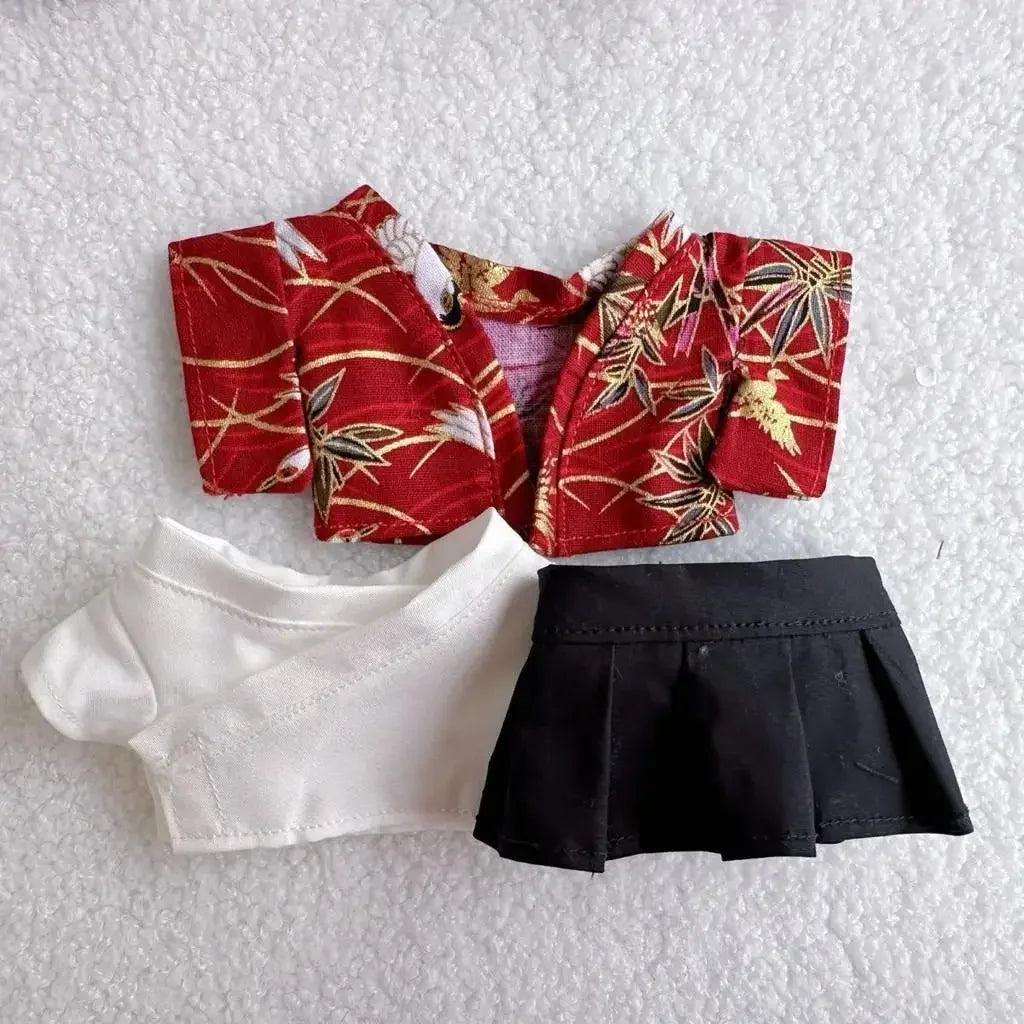 Labubu Summer Kimono – 15/17cm Gentle Light Style Doll Outfit