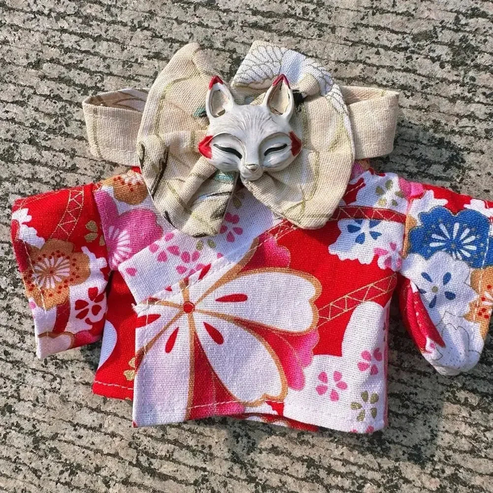 Labubu Summer Kimono – 15/17cm Gentle Light Style Doll Outfit