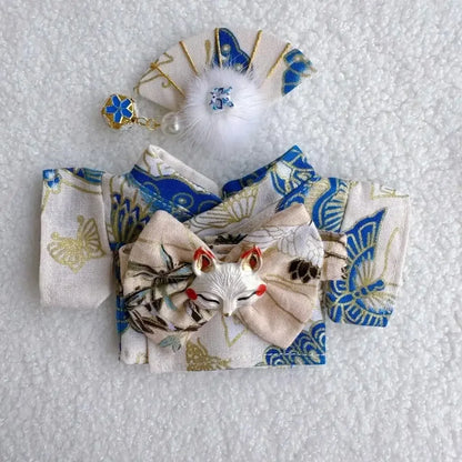 Labubu Summer Kimono – 15/17cm Gentle Light Style Doll Outfit